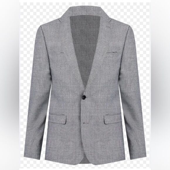 Nautica Houndstooth Blazer Dress Formal Jacket - Picture 1 of 10